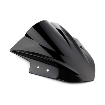 Amazicha Windscreen Windshield Fit For Kawasaki Ninja 300 Ex300R Ex300 2013 2014 2015 2016 2017 Black Double Bubble Wind Defle