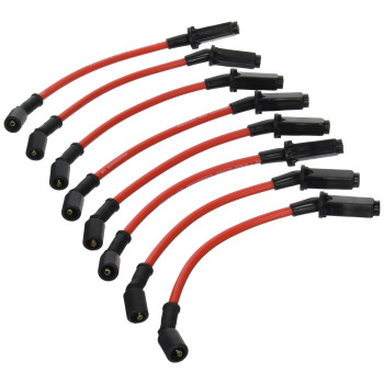 Jdmspeed New 105Mm Performance Spark Plug Wires Set Replacement For Chevy Gmc Ls1 Vortec 48L 53L 60L 19992006