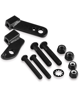 Powermadd 34261 Black Star Series Handguards Mount Kit For Harley Davidson Motorcycles