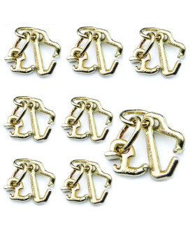 Worldpac Pack Of 8 Rtj Cluster Hook Hd Tow Truck Roll Back Wrecker Vehicle Car Hauler Trailer