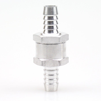 10Mm 38 Fuel Non Return One Way Check Valve Petrol Diesel Aluminium Alloy