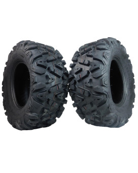 Two 26X1112 Kt Massfx Big Tire Set Two Atv Tires Six Ply 26 Horn