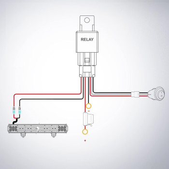 Nilight Zh017 22Inch 120W Spot Flood Combo Bar Led Off Road Lights With 16Awg Wiring Harness Kit 2 Years Warranty