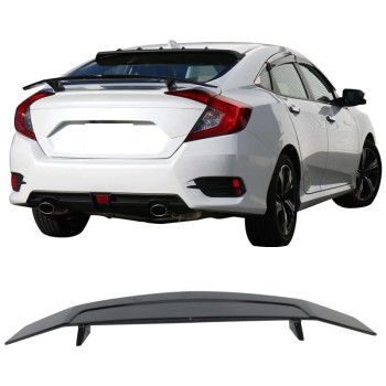 Trunk Spoiler Compatible With 20132016 Dodge Dart Painted Glossy Black Abs Spoiler Wing Rear Trunk Lip By Ikon Motorsports 20