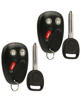 Car Key Fob Keyless Entry Remote With Ignition Key Fits Chevy Trailblazer Buick Rainier Gmc Envoy Isuzu Ascender Oldsmob