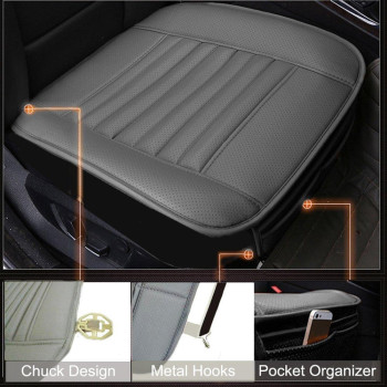 Big Ant 2 Pack Car Seat Cushions Interior Seat Covers Cushion Pad Mat For Auto Supplies Office Chair With Breathable Pu Leather