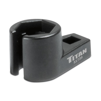 Titan 51739 Offset Oxygen Sensor Socket 78 22Mm