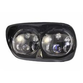 Bagger Brothers BB-FLTR-0413-LED Road Glide Projection LED Headlight Assembly for 2004-2013 FLTR Models