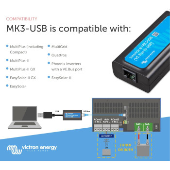 Victron Energy Interface Mk3Usb Vebus To Usb