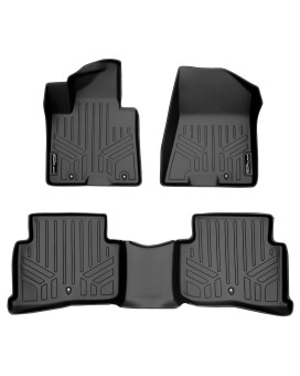 Maxliner Custom Fit Floor Mats 2 Row Liner Set Black Compatible With 20172022 Kia Sportage 20192021 Hyundai Tucson