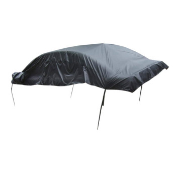 Winomo Car Cover Protector Waterproof Car Half Body Sun Shade Cover Shield Snow Dust Protector Size Xl Black