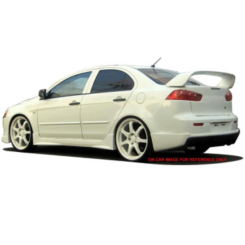 Trunk Spoiler Compatible With 20082017 Mitsubishi Lancer And 20082015 Evolution Evo X 10 Evo Style Unpainted Abs Car Exterior