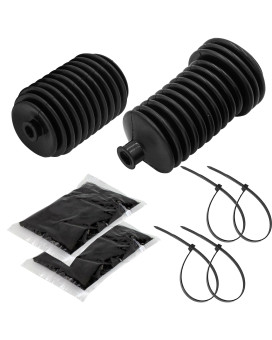 Caltric Rack Pinion Boot Kit Compatible With Polaris 5412012 5412013