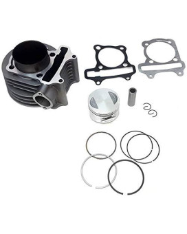 Myk 125Cc150Cc To 155Cc Big Bore Cylinder Kit 585Mm Compatible With Scooters Gy6 157Qmj