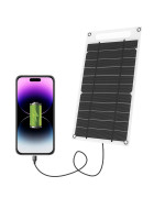 Lixada Solar Panel 78 W Ultra Thin Monocrystalline Silicon Solar Panel Charger Usb Port For Mobile Phone