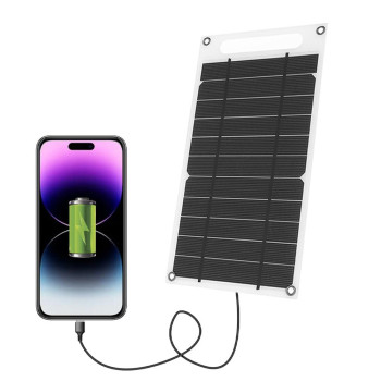 Lixada Solar Panel 78 W Ultra Thin Monocrystalline Silicon Solar Panel Charger Usb Port For Mobile Phone