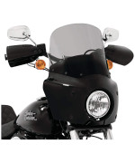 Memphis Shades Road Warrior Fairing Windshield Black Smoke