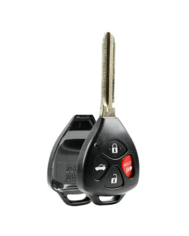 Key Fob Keyless Entry Remote Shell Case Pad Fits Toyota 20082013 Avalon 20072011 Camry 20082013 Corolla 20092014 Ven