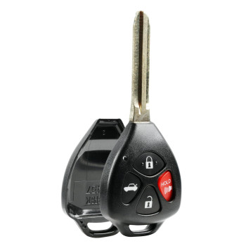 Key Fob Keyless Entry Remote Shell Case Pad Fits Toyota 20082013 Avalon 20072011 Camry 20082013 Corolla 20092014 Ven