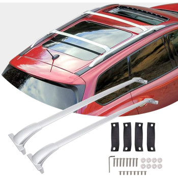 Partol Roof Rack Cross Bars For Pathfinder 20132021Aluminum Roof Rail Luggage Rack Cargo Carrier For Snowboard Canoe Kayak Bike