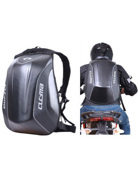 Cucyma Motorcycle Backpack Motorsports Track Riding Back Pack Stealth No Drag Molded