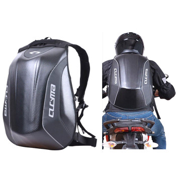 Cucyma Motorcycle Backpack Motorsports Track Riding Back Pack Stealth No Drag Molded