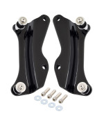 Amazicha Vivid Black 4 Point Docking Hardware Kit Compatible for Harley Davidson Touring Street Glide Electra Glide Road King Road Glide 2014 2015 2016 2017 2018 2019 2020 2021 2022 2023