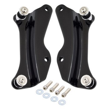 Amazicha Vivid Black 4 Point Docking Hardware Kit Compatible for Harley Davidson Touring Street Glide Electra Glide Road King Road Glide 2014 2015 2016 2017 2018 2019 2020 2021 2022 2023