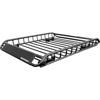 Maxxhaul 70115 46 X 36 X 412 Roof Rack Rooftop Cargo Carrier Steel Basket Car Top Luggage Holder For Suv And Pick Up Tr