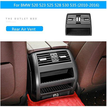 Jaronx For Bmw 5 Rear Air Grille Upgraded Rear Ac Vent Replacement Interior Rear Console Air Vent Rear Air Grille Fitsbmw F10