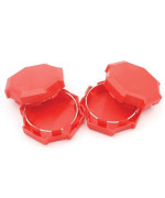 Cpowace 4Pack Center Hub Wheel Tire Hub Caps Compatible With Polaris Rzr 900 1000 Xp 4 1522216655 Red