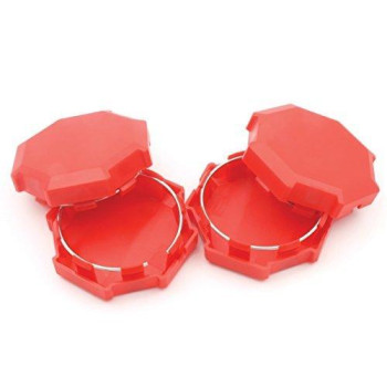 Cpowace 4Pack Center Hub Wheel Tire Hub Caps Compatible With Polaris Rzr 900 1000 Xp 4 1522216655 Red