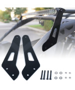 Xprite 50 Upper Led Light Bar Mounting Brackets For 2017 2018 2019 2020 2021 Canam Maverick X3 Models With Stock Roll Cage On