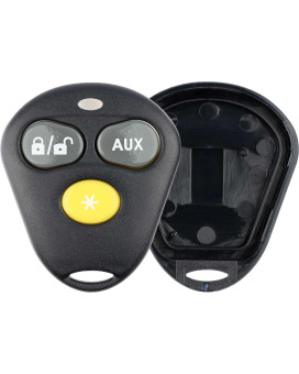 Keylessoption Keyless Entry Remote Control Starter Car Key Fob Case Shell Outer Cover 2 Button Pads For Viper Aftermarket Alarm