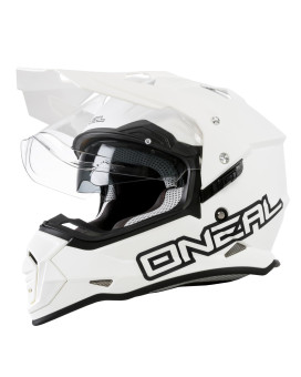 Oneal 2021 Sierra Ii Adventure Dual Sport Helmet Flat White Medium