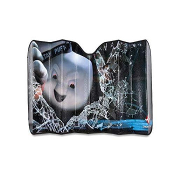 Ghostbusters Angry Stay Puft Marshmallow Man Car Sunshade | 58 x 27.5 Inches