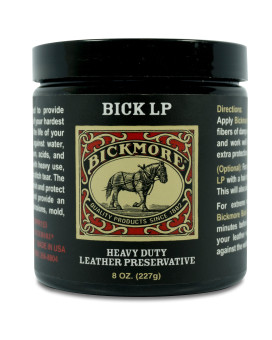 Bickmore Leather Conditioner Scratch Repair Bick Lp 8Oz Heavy Duty Lp Leather Preservative Leather Protector Softener And