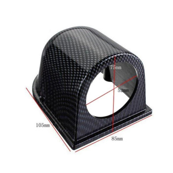 Esupport Carbon Fiber 2 52Mm Heavy Duty Universal One Hole Dash Dashboard Car Auto Motor Gauge Pod Mount Holder