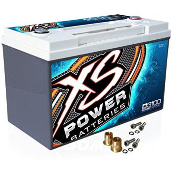 Xs Power D3100 12V Agm 5000A Car Audio Batterycellfree 580 Toppost Terminals