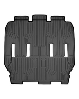 Maxliner Floor Mats 2Nd And 3Rd Row Liner Black For 20172018 Chrysler Pacifica 7 Or 8 Passenger Model No Hybrid Models