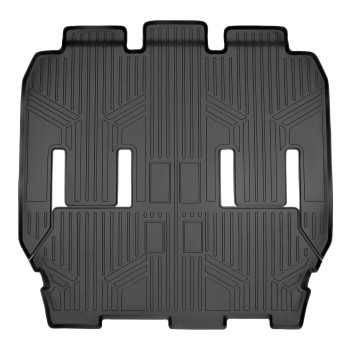 Maxliner Floor Mats 2Nd And 3Rd Row Liner Black For 20172018 Chrysler Pacifica 7 Or 8 Passenger Model No Hybrid Models