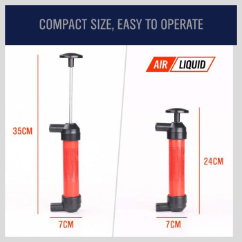 Horusdy Multiuse Siphon Fuel Transfer Pump Kit For Gas Oil And Liquids