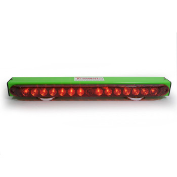 Towmate 22 Wireless Led Tow Light Bar Lime Green Magnetic Mount Batterypowered 10 Hours Of Charge 4Pin Round Transmi