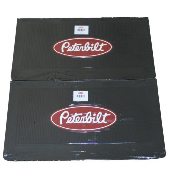 Peterbilt Motors Trucks 24 X 14 Oem Rubber Black Semi Truck Mud Flapsset Of 2