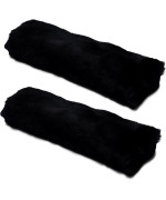 Andalus Australian Sheepskin Seat Belt Covers Pack Of 2 Hypoallergenic Ultra Soft Shoulder Seatbelt Covers For All Ages Vehi