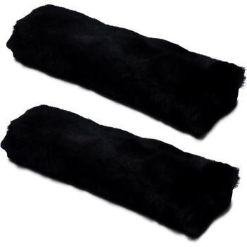 Andalus Australian Sheepskin Seat Belt Covers Pack Of 2 Hypoallergenic Ultra Soft Shoulder Seatbelt Covers For All Ages Vehi