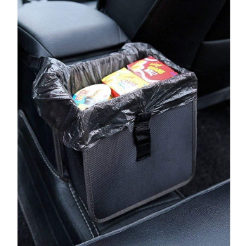 Car Trash Can Foldable Hanging Car Garbage Can Large Capacity Waterproof Car Trash Bag Leakproof Car Can Car Storage Bag Orga