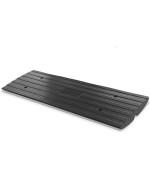 Pyle Car Driveway Curb Ramp Heavy Duty Rubber Threshold Ramp Also For Loading Dock Garage Sidewalk Truck Scooter Bike