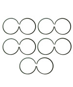 Jrl 10X47Mm Piston Rings For 66Cc 80Cc Engine Motorised Bicycle Bike