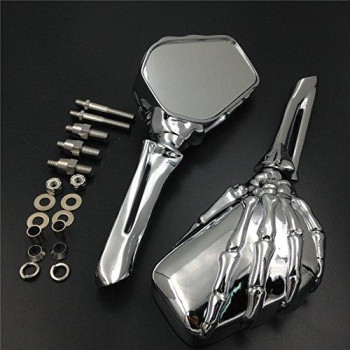 Smtskull Mirror Compatible With Road Royal Max Vstar 1100 1300 1600 1700 Warrior Virago Chro B075Vmpff8